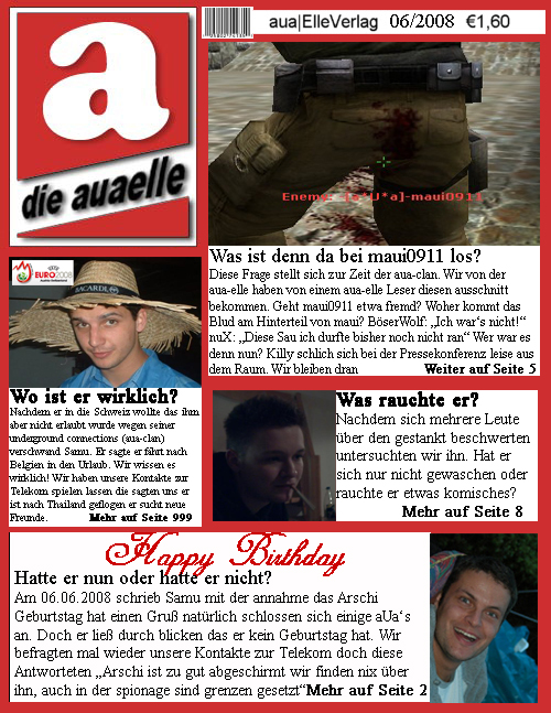 aua-Elle ausgabe 06/08