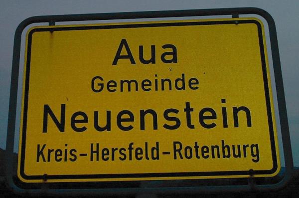 aua schild
